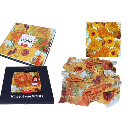 Chusta - V. van Gogh, Słoneczniki (CARMANI)