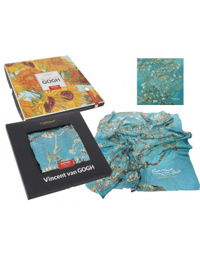 Chusta - V. van Gogh, Kwitnący Migdałowiec (CARMANI)
