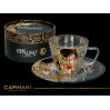 Filiżanka espresso - G. Klimt. Pocałunek (CARMANI)