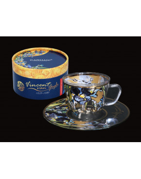 Filiżanka espresso - V. Van Gogh. Irysy (CARMANI)