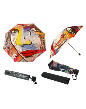 Parasol składany - L. Jover (dekoracja na wierzchu) (CARMANI)