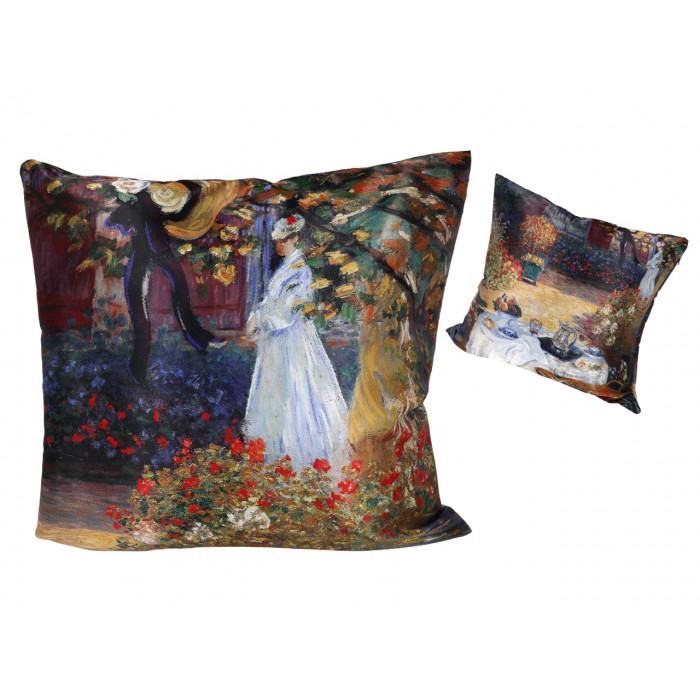 Poduszka z wypełnieniem/suwak - C. Monet (CARMANI)