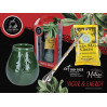 Zestaw do Yerby - Naczynie Ceramiczne zieleń transparentna) + bombilla + Yerba Mate Green 50g