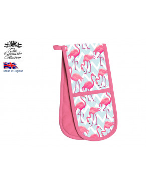 Podwójna rękawica kuchenna - Flamingo Bay