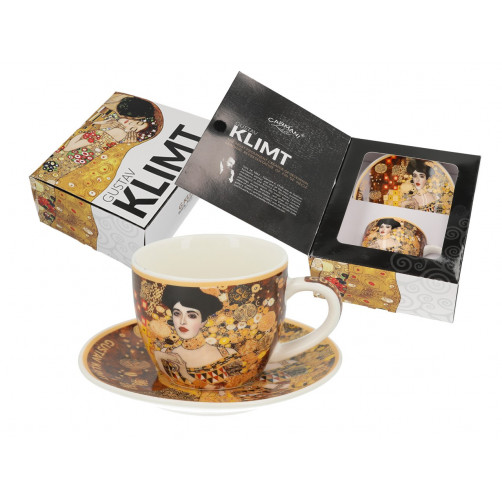 Filiżanka espresso ze spodkiem - G. Klimt, Adela (CARMANI)