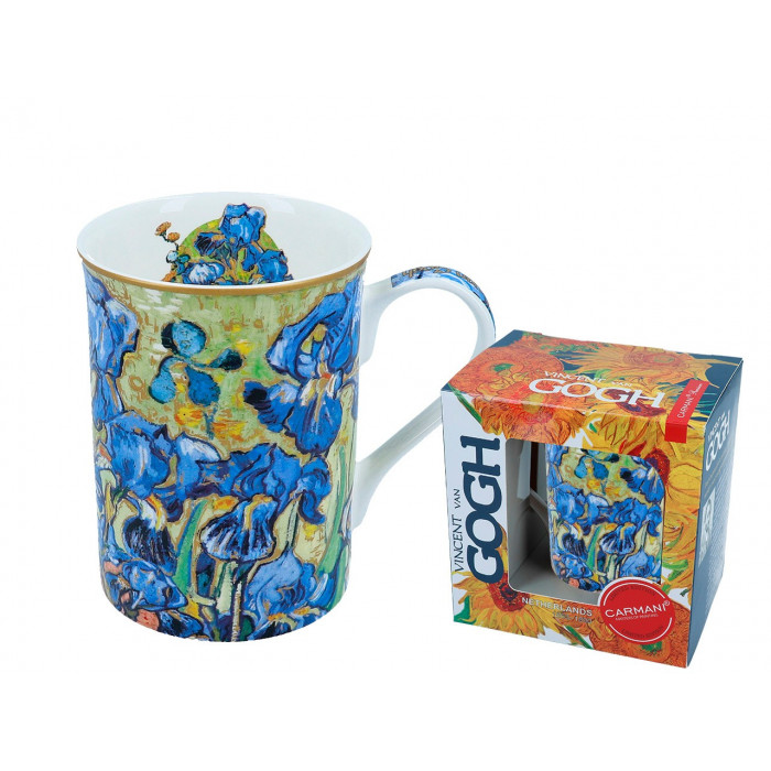 Kubek Classic New - V. van Gogh, Irysy (CARMANI)