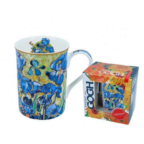 Kubek Classic New - V. van Gogh, Irysy (CARMANI)