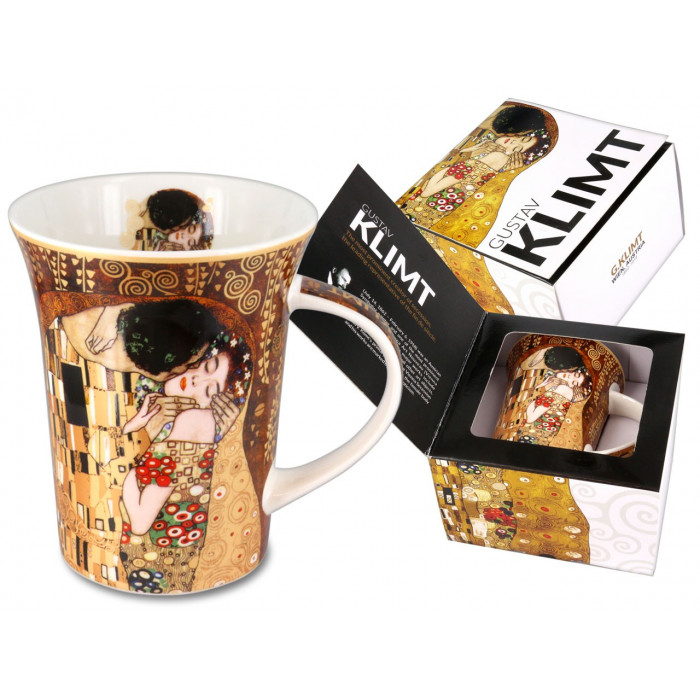 Kubek - G. Klimt, Pocałunek (CARMANI)