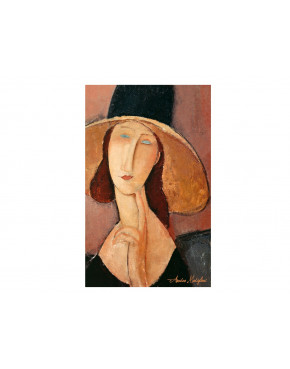 Obraz - A. Modigliani, Kobieta w kapeluszu (CARMANI)