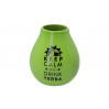 Matero Ceramico LUKA GREEN 350 ml z logo MATE GREEN