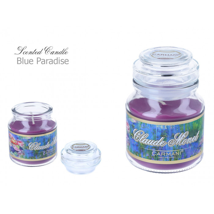 Świeczka zapachowa, american mały - C. Monet, Blue Paradise