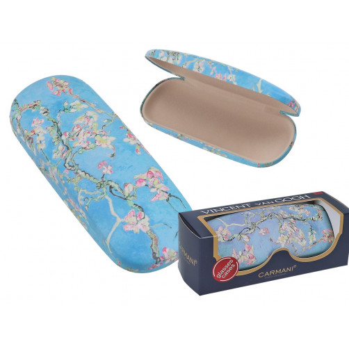 Etui na okulary - V. van Gogh, Kwitnący Migdałowiec (CARMANI) Etui na okulary - V. van Gogh, Kwitnący Migdałowiec (CARMANI)