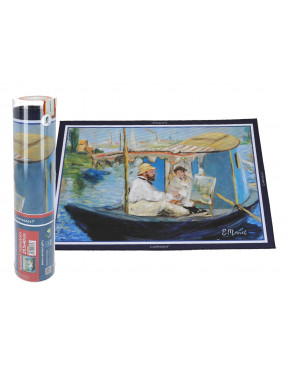 Podkładka na stół - E. Manet, Monet w jego łodzi (CARMANI) 023-0030