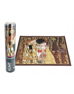 Podkładka na stół - G. Klimt, Pocałunek (brązowe tło) (CARMANI)