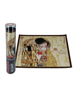 Podkładka na stół - G. Klimt, Pocałunek (kremowe tło) (CARMANI)