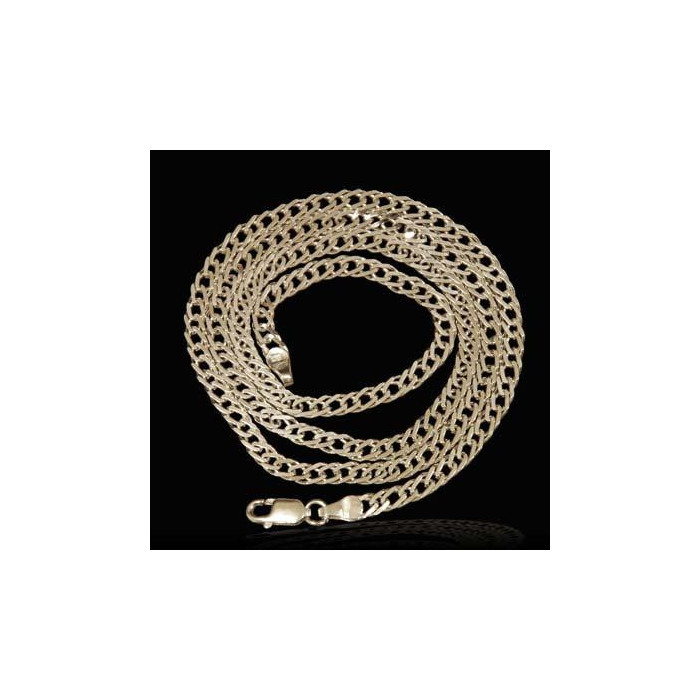 Łańcuszek srebrny rombus Ł 14/0 6.1g 50cm