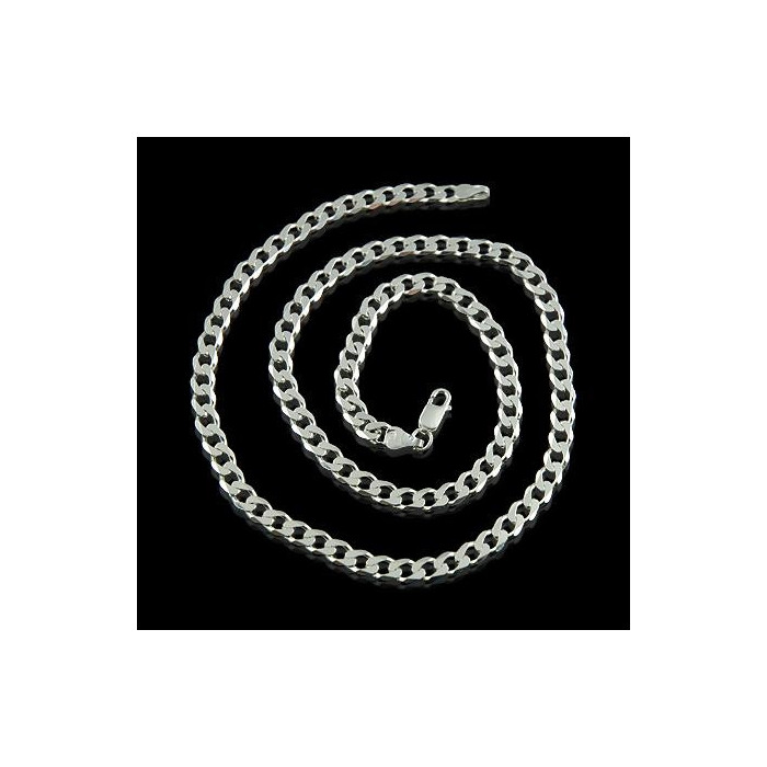 Łańcuszek srebrny pancerka Ł 43/0 17.7g 50cm