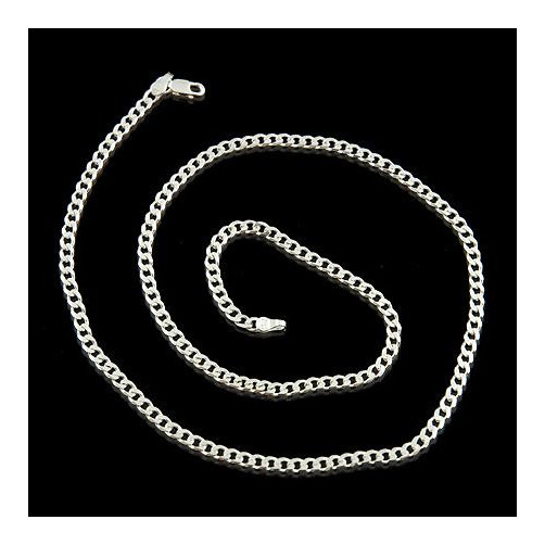 Łańcuszek srebrny pancerka Ł 13/0 45cm