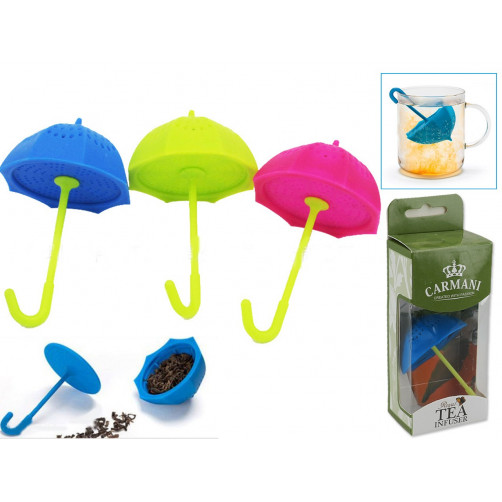 Zaparzacz silikonowy parasol (wzór do wyboru)