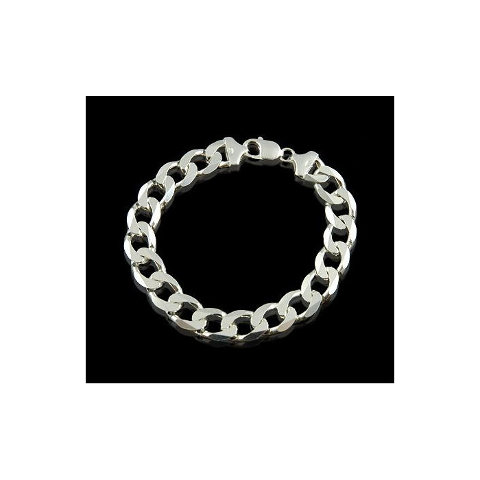 Bransoletka srebrna pancerka B 97/0 38.6g 22cm