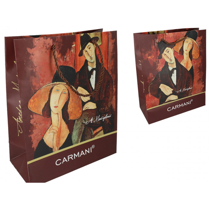 Torebka prezentowa - A. Modigliani, duża (CARMANI)