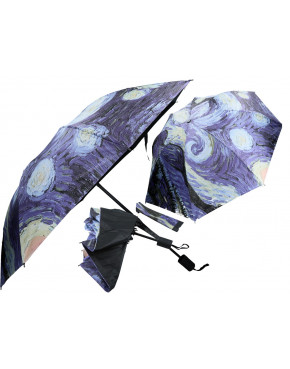 Parasol składany - V. van Gogh, Gwiaździsta noc