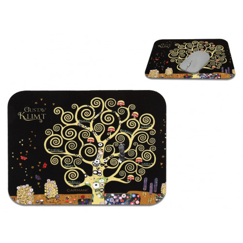 Podkładka pod mysz komputerową - G. Klimt, Drzewo życia (CARMANI) Podkładka pod mysz komputerową - G. Klimt, Drzewo życia (CARMANI)