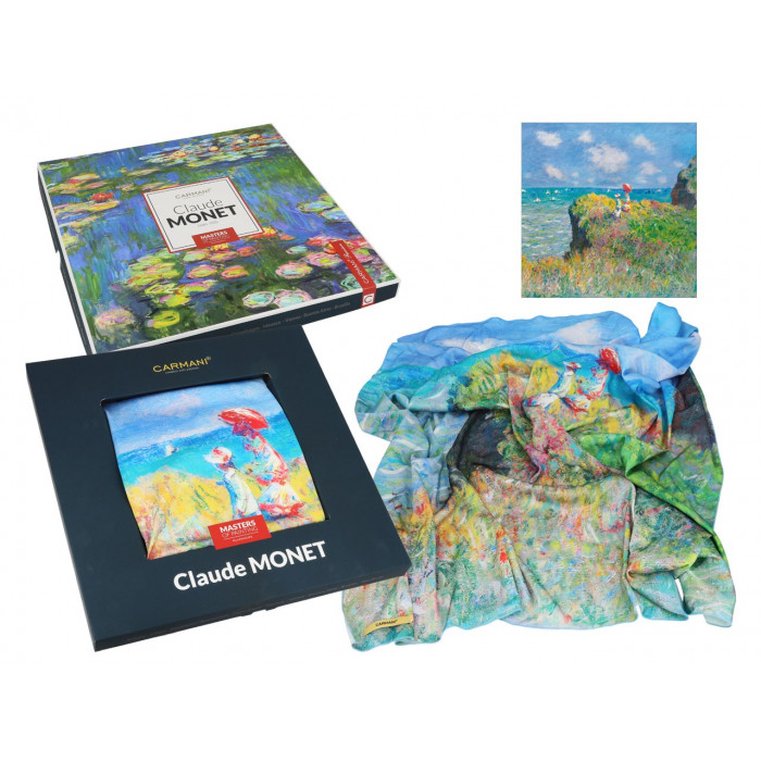 Chusta - C. Monet, Spacer po klifie w Pourville (CARMANI)