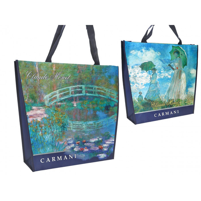 Torba na ramię - C. Monet, kolaż (CARMANI)