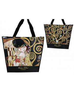 Torba na ramię - G. Klimt, Pocałunek + Drzewo (CARMANI)