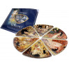 Talerz dekoracyjny - G. Klimt, 6 części (mix 6 wzorów)