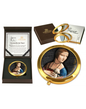 lustereczko Dama z łasiczką Leonardo da Vinci CARMANI 181-1202