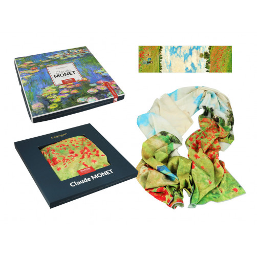 Szal - C. Monet, Pole maków (CARMANI)