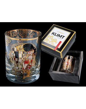 Poj. szklany - G. Klimt. Pocałunek (CARMANI)