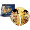 Talerz dekoracyjny - G. Klimt, Adela + Pocałunek