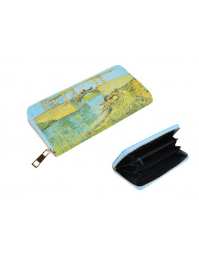 Portfel na suwak - V. van Gogh, Zwodzony most Langlois w Arles