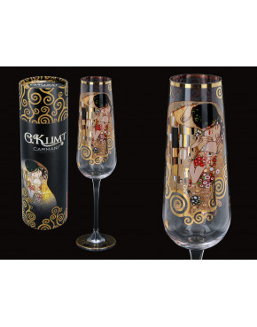 Kieliszek do szampana - G. Klimt, Pocałunek (CARMANI)