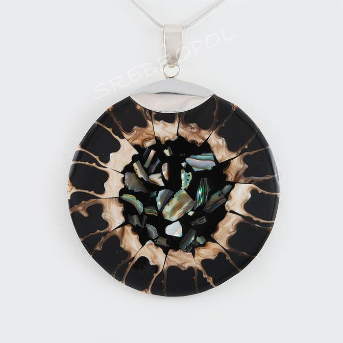 Wisiorek srebrny z muszlą 29/T M2