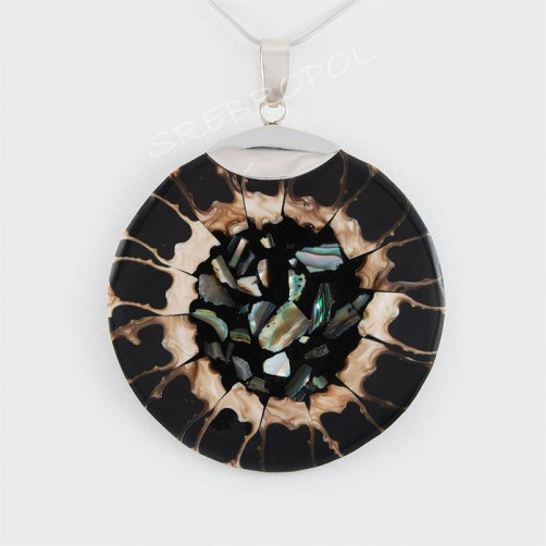 Wisiorek srebrny z muszlą 29/T M2