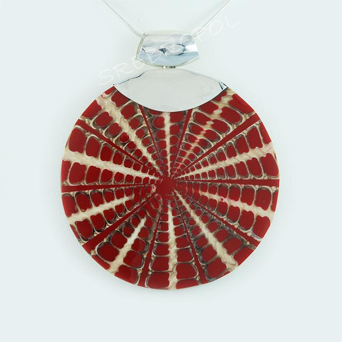 Zawieszka srebrna z muszlą 29/T M3