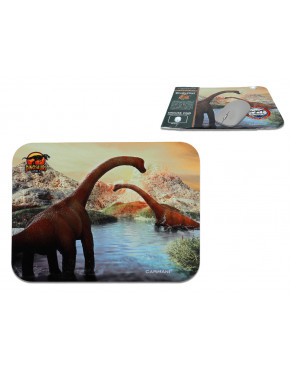 Podkładka pod mysz komputerową - Prehistoric World of Dinosaurs (CARMANI) 022-0390