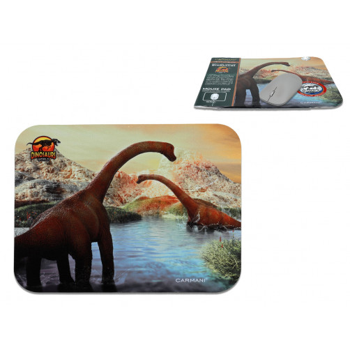 Podkładka pod mysz komputerową - Prehistoric World of Dinosaurs (CARMANI)