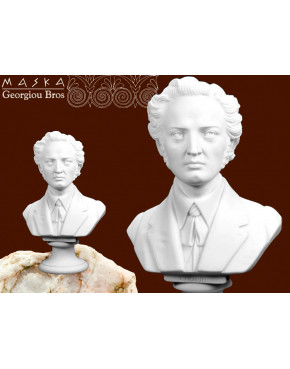 Chopin - popiersie -alabaster grecki