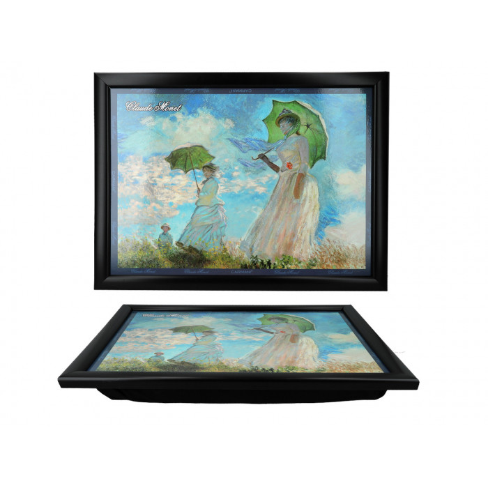 Podstawka pod laptopa - C. Monet, Kobieta z Parasolem (CARMANI)