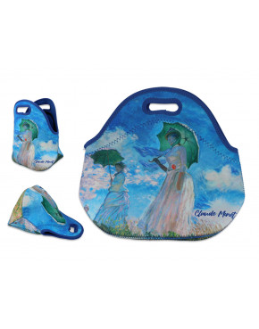 Kosmetyczka/torba podróżna - C. Monet, Kobieta z Parasolem (CARMANI) 022-1010