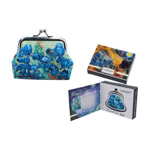 Portfelik mały - V. van Gogh, Irysy (CARMANI) Portfelik mały - V. van Gogh, Irysy (CARMANI)