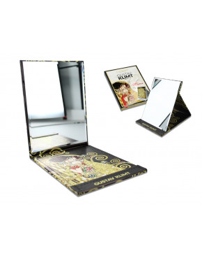 Lusterko w etui - G. Klimt, Pocałunek i Drzewo życia (CARMANI)