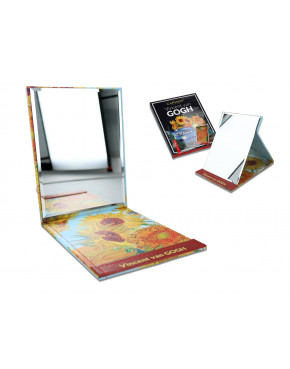 lusterko w etui van Gogh Sloneczniki 21x15 cm CARMANI 181-7111