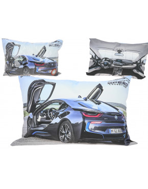 Poduszka z wypełnieniem/suwak - Classic & Exclusive, BMW i8 (CARMANI)