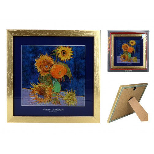 Obrazek - V. van Gogh, 4 słoneczniki (CARMANI)